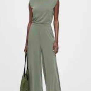 Banana Republic Sandwash Modal Cropped Jumpsuit S